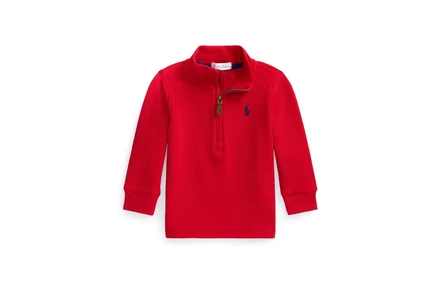 Свитер Polo Ralph Lauren Kids Estate-Rib Quarter-Zip Pullover (Infant)