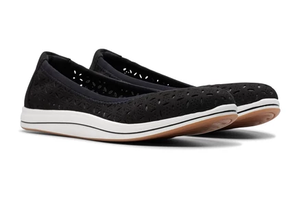 Clarks Breeze Roam black textile