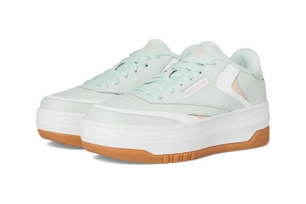 Детские кроссовки Reebok Kids Club C Extra, голубо-розово-белые