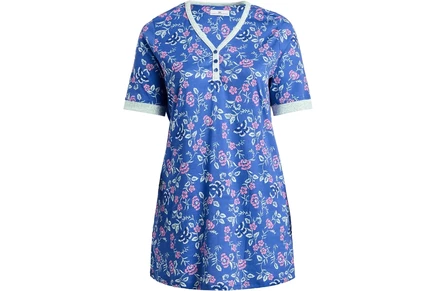 Пижама Karen Neuburger Plus Size Elbow Sleeve Sleepshirt