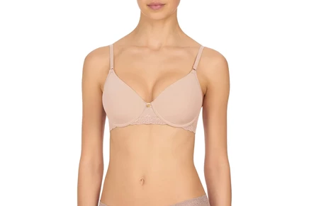 Женский бюстгальтер Natori Bliss Perfection контурный с косточками, светло-мокко