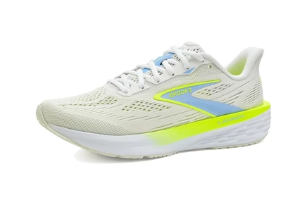 Brooks Launch 12 white/open air/nightlife