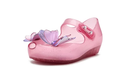 Mini Melissa Mini Melissa Ultragirl Fly Iii Baby (Toddler/Little Kid) glitter pink