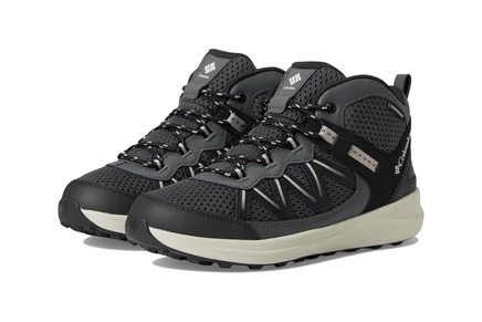 Детские кроссовки Columbia Kids Peakfreak Mid, черно-серые