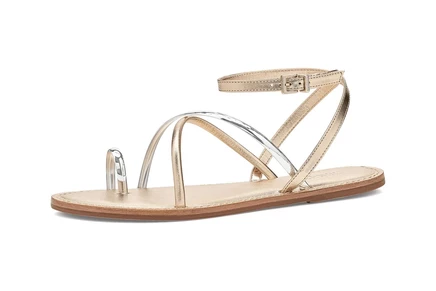 Женские босоножки Schutz Valeria, серебристые