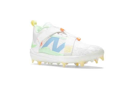 Кроссовки New Balance FuelCell Lindor v2 Comp Baseball Cleats optic white/neon dragonfly