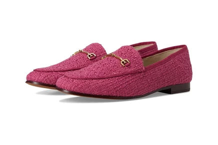 Sam Edelman Loraine Loafer/Moc Shoes fuchsia frost