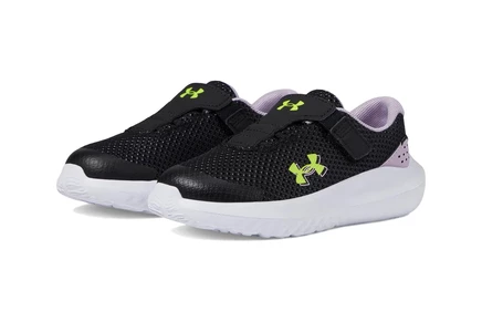 Кроссовки для девочек Under Armour Surge, черно-фиолетовые