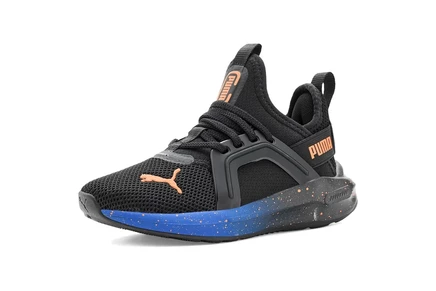 Детские кроссовки Puma Softride Enzo 5, черные/оранжевые