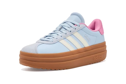 Детские кроссовки adidas VL Court Bold, голубой/белый
