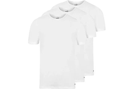 Футболка PUMA 3 Pack Crew Neck T-Shirts