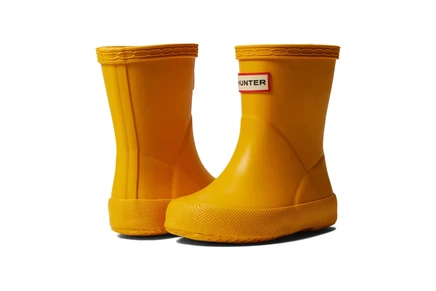 Детские резиновые сапоги Hunter Kids First Classic, желтые