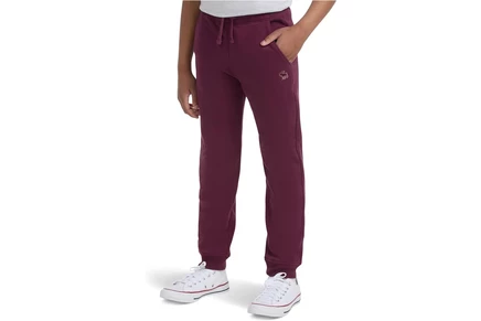 Брюки abercrombie kids Essentials Fleece Jogger (Big Kid) in ANF Vintage Indigo Heather