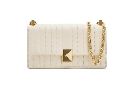 Женская сумка через плечо Kate Spade New York Deco Quilted Leather Mini Flap Chain Crossbody