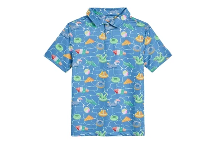 Плавки Chubbies Kids The Cannonball Crew (boys Performance Polo) (big Kid)