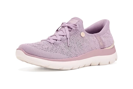 Женские кроссовки Skechers Summits Floral, темно-лиловые