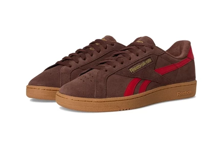 Reebok Lifestyle Club C Grounds UK campus brown/vector red/gum