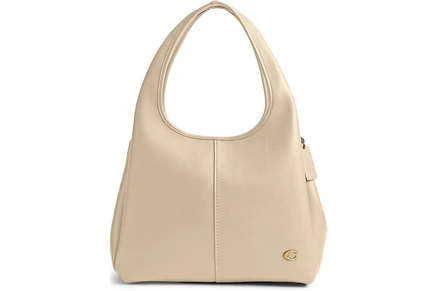 Женская сумка COACH Polished Pebble Leather Lana Shoulder Bag