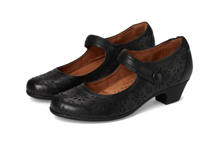 Cobb Hill Alesia black leather