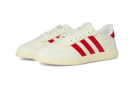 Детские кроссовки Adidas Kids Breaknet Sleek, бело-розовые