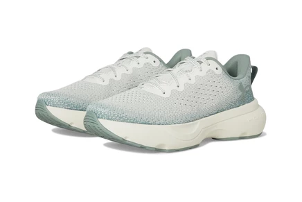 Женские кроссовки Under Armour Infinite white quartz/silica green/metallic silica