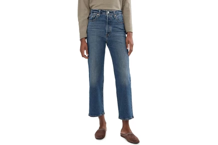 Джинсы Levis Premium Ribcage Straight Ankle Lightweight