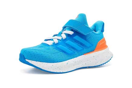 Детские кроссы adidas ultrarun 5, аквамарин/белые/синие