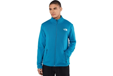 Мужская флисовая куртка The North Face Cedar Trail на молнии, синяя