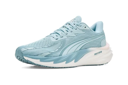 Женские беговые кроссовки Puma Velocity Nitro 4, бирюзово-белые
