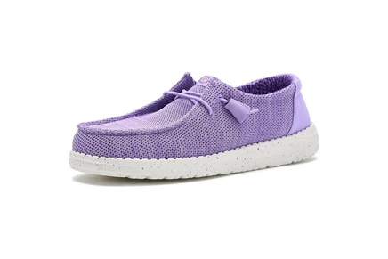 Женские кеды Hey Dude Wendy Stretch Sox, фиолетовые