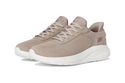 Женские кроссовки BOBS from SKECHERS Hands-Free Slip-ins - Bobs Sport Chaos - Current Muse taupe