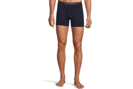 Мужские боксеры Icebreaker Anatomica Merino, темно-синие