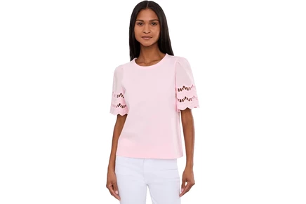 Женский вязаный топ Lilly Pulitzer Sebene, розовый