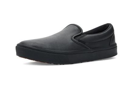 Кеды Vans Classic Slip-On Series III, черные/коричневая подошва