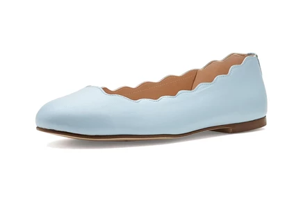 Женские балетки French Sole Jigsaw, ледяной голубой