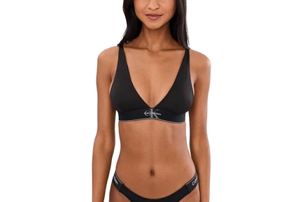 Женская бралетт Calvin Klein Underwear Graphic, черная