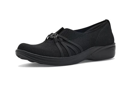 Женские трикотажные балетки LifeStride Niche Knit, черные