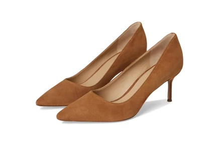 Veronica Beard Rita hazelwood brown suede