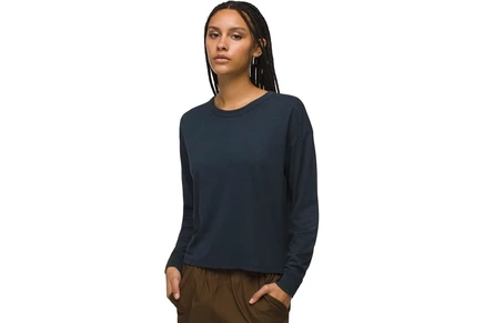 Женский свитшот Prana Cozy Up LS Crew