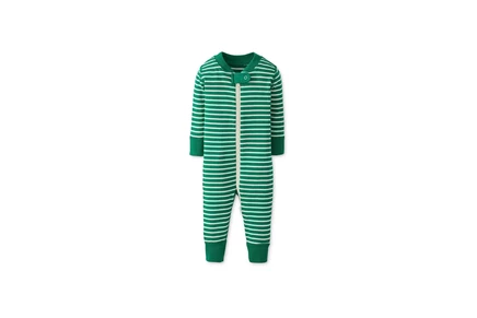 Пижама Hanna Andersson Striped 2-Way Zip Sleeper (Infant/Toddler)