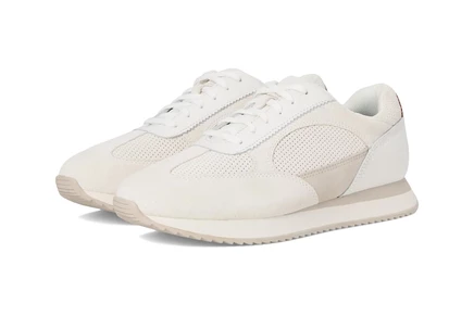 white suede/full grain