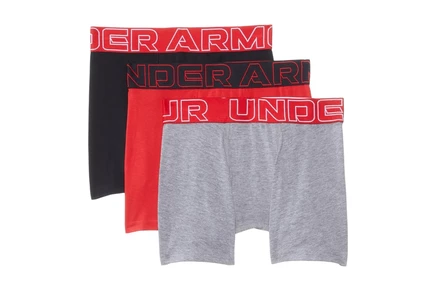 Трусы-боксеры для мальчиков Under Armour Kids, красные
