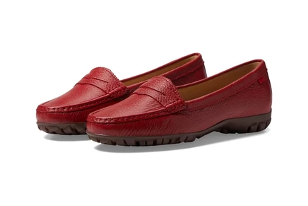 Женские лоферы Marc Joseph New York Union Golf, красные