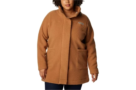Columbia Panorama Long Jacket camel brown