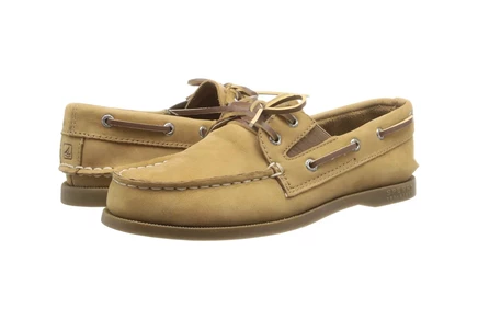 Детские топсайдеры Sperry Kids Authentic Original, песочные