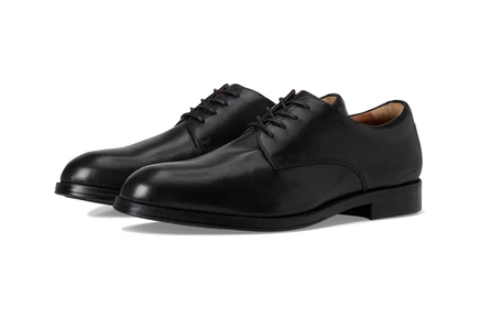 Мужские оксфорды Johnston & Murphy XC Copley Plain Toe, черные водостойкие