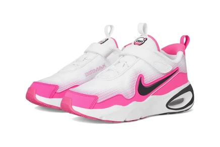 Детские кроссовки Nike Air Max Nova, бело-черно-розовые