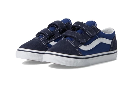 Детские кроссовки Vans Old Skool V, темно-синие