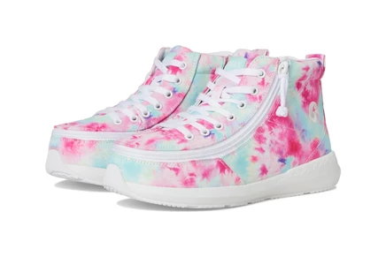 Детские высокие кеды BILLY Goat Classic High, pink watercolor