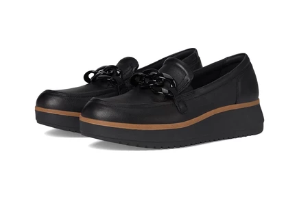 Clarks Zylah May black leather